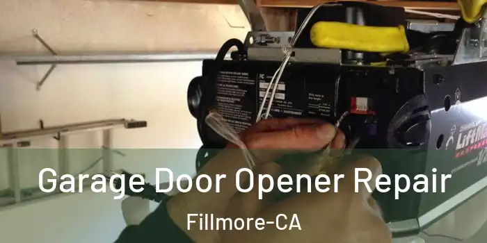  Garage Door Opener Repair Fillmore-CA